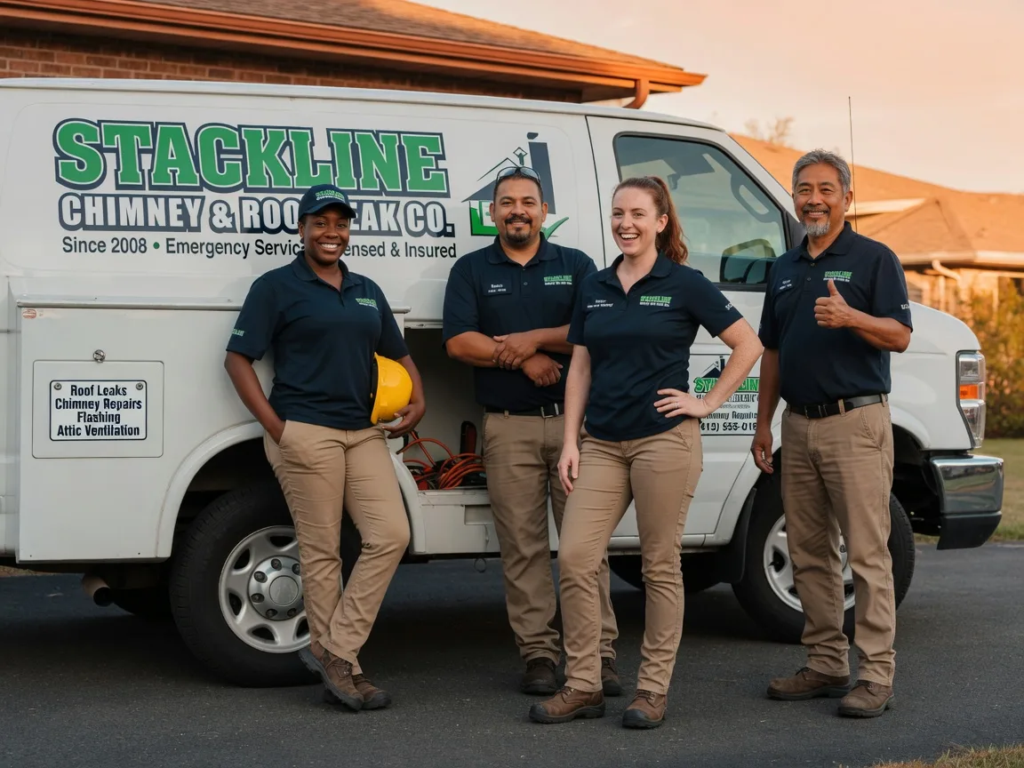 Chimney flashing repair company in Robinson, IL
